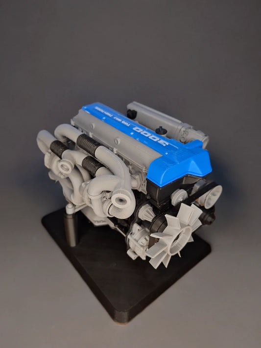 Toyota Supra 2JZ Motor – 3D Baskı Model