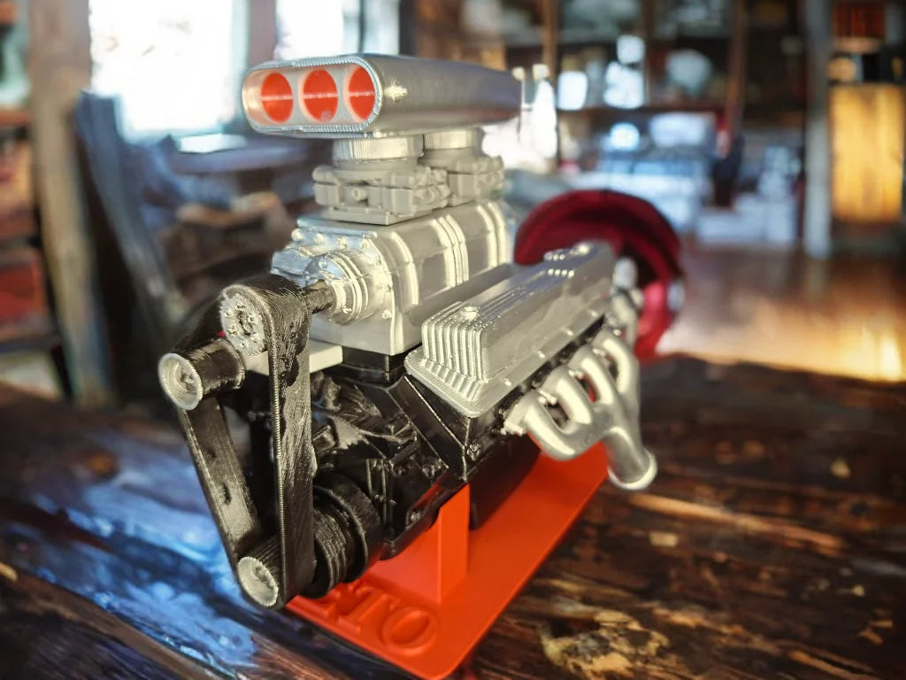 Dodge Supercharger Engine 3D Baskı Modeli