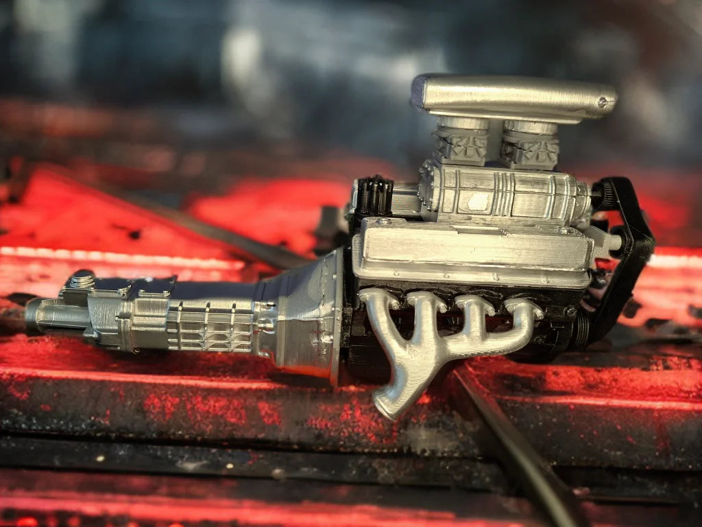 Dodge Supercharger Engine 3D Baskı Modeli